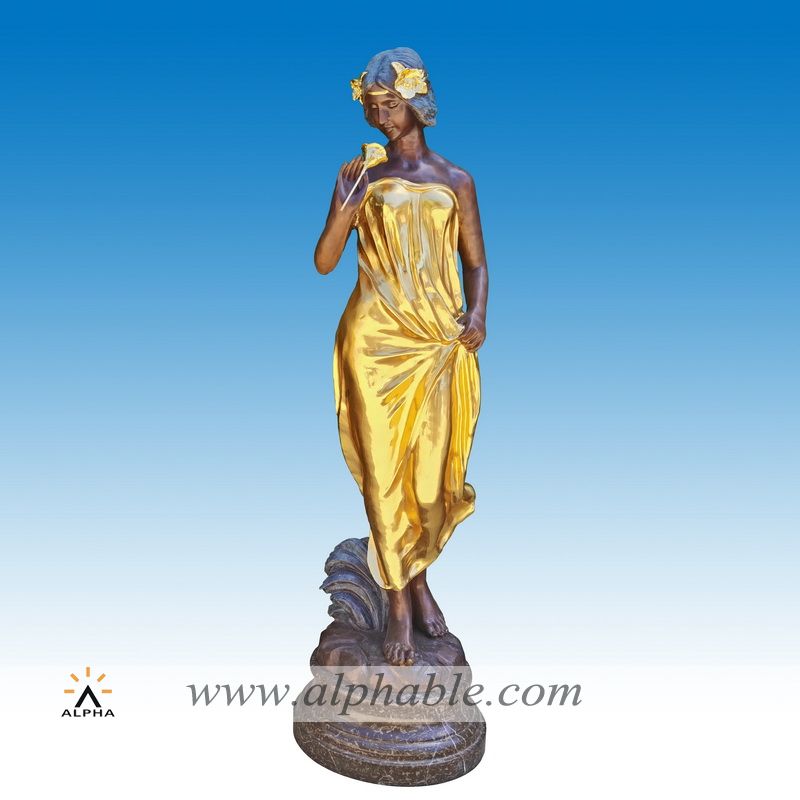 Bronze woman statue CCS-059, CCS-059