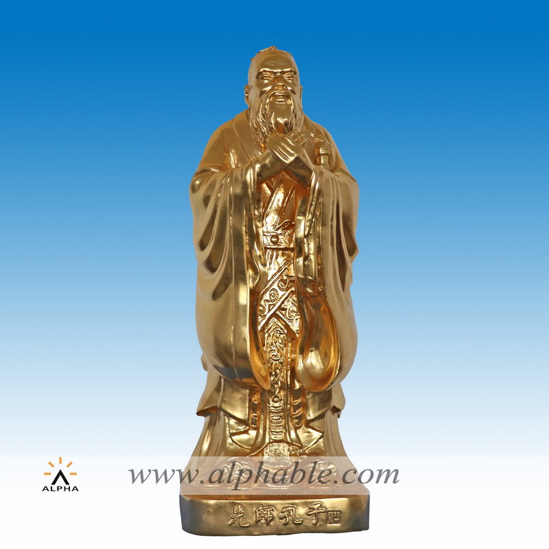 Bronze Confucius statue CCS-049, CCS-049