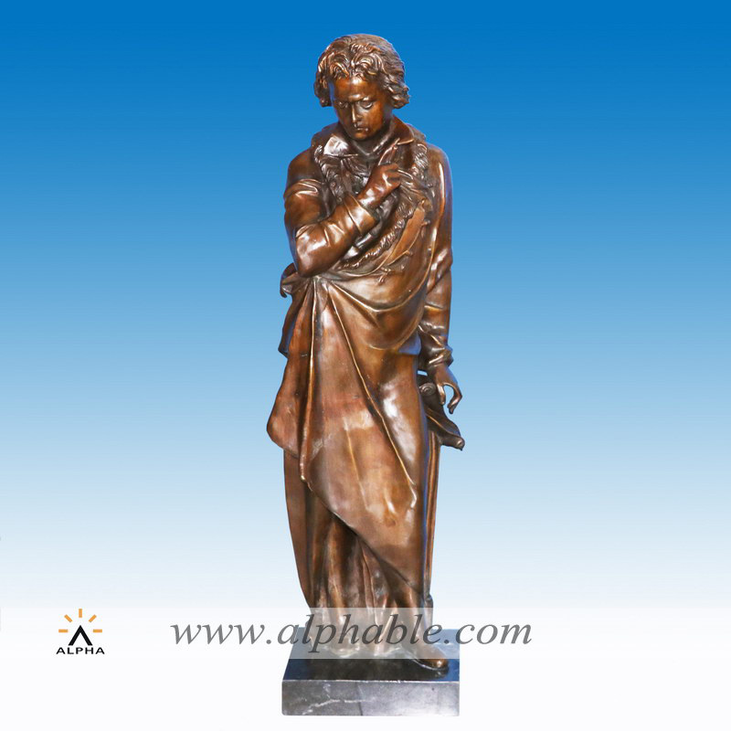 Bronze Ludwig van Beethoven statue CCS-126, CCS-126