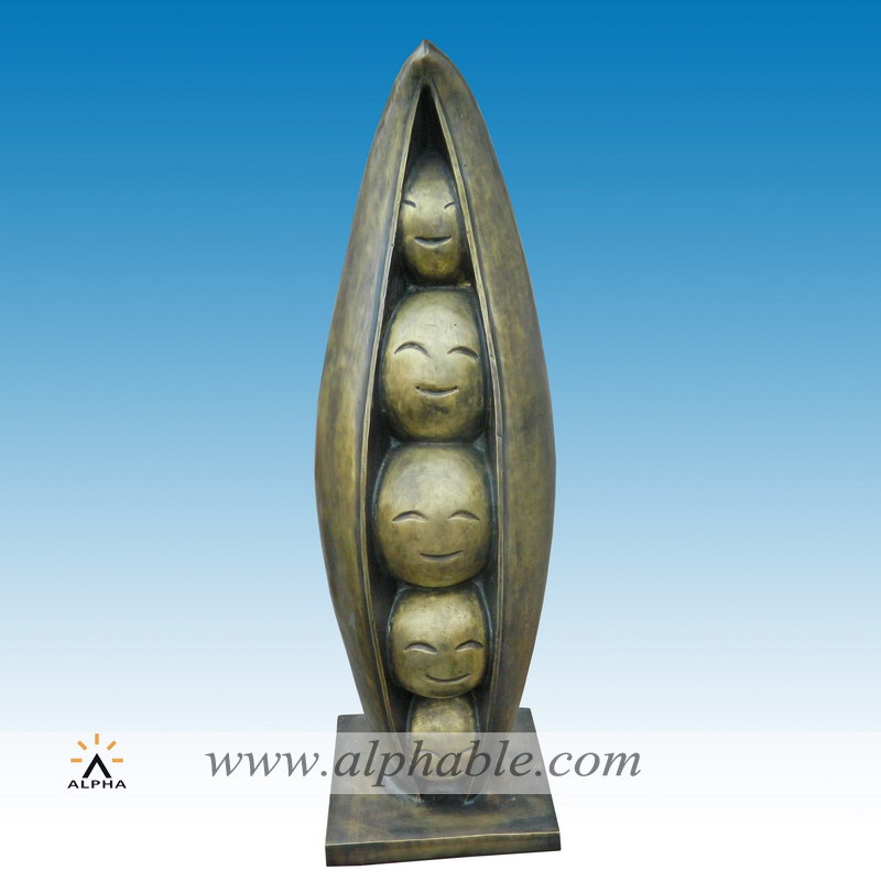 Bronze abstract art sculpture, CMS-024