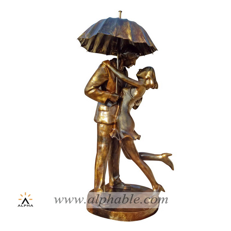 Fiberglass life size love sculpture, Fiberglass life size love sculpture
