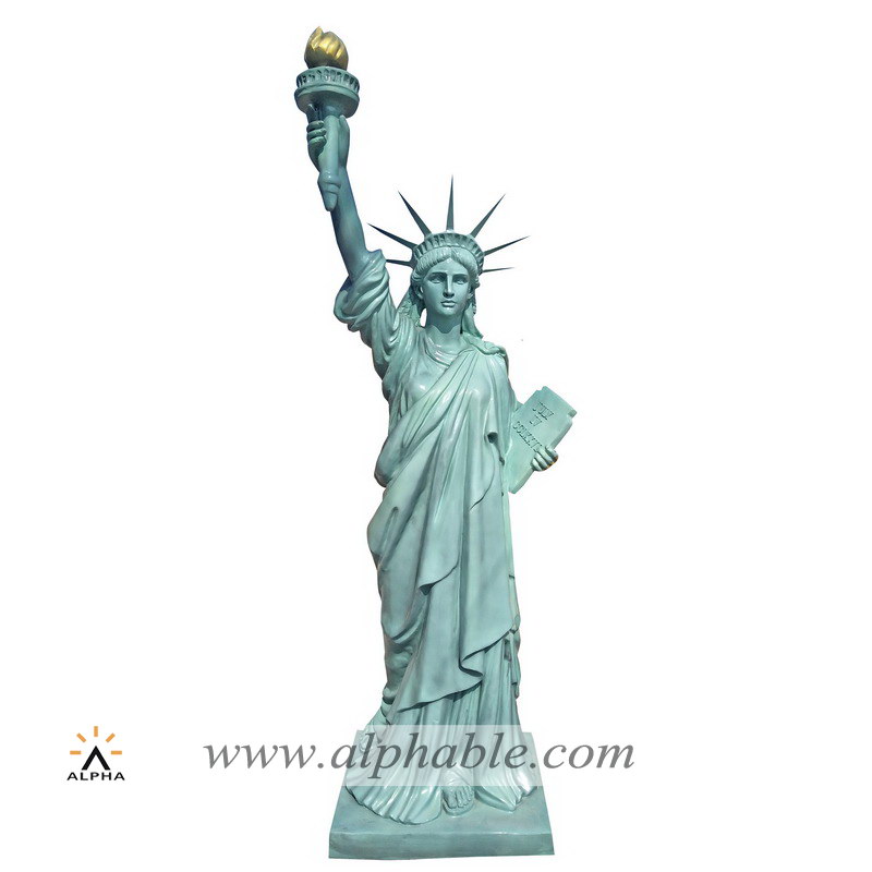 Life size fiberglass freedom statue, Life size fiberglass freedom statue