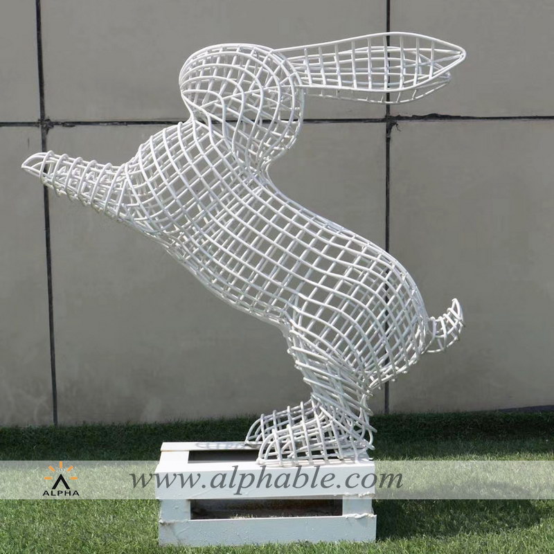 Wire mesh sculpture, Wire mesh sculpture