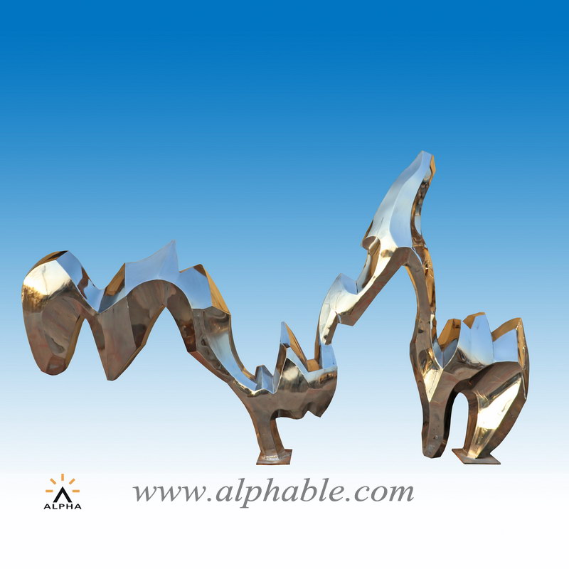 Modern metal artwork, STL-003
