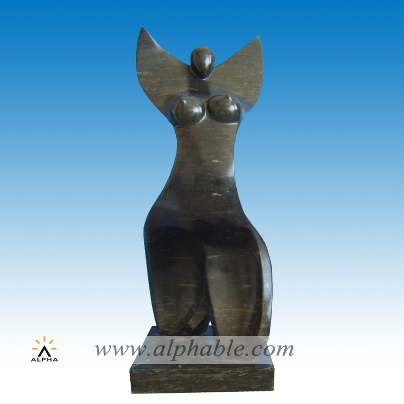 Marble modern sculpture SAB-001, SAB-001