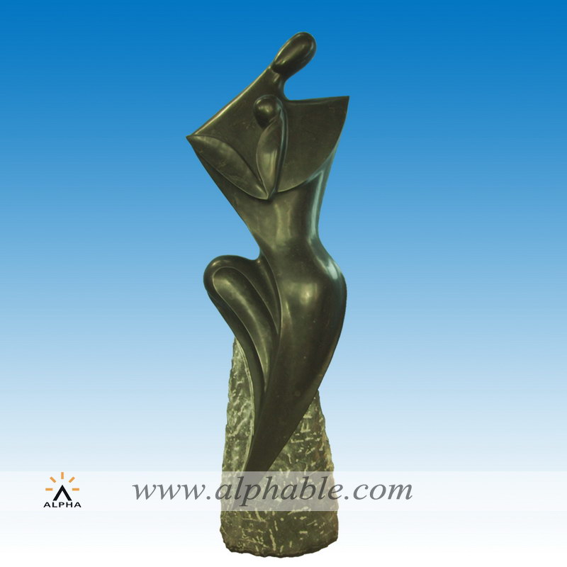 Marble modern outdoor sculpture SAB-003, SAB-003