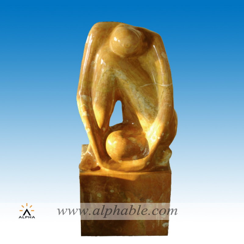 Marble modern yard sculptures SAB-006, SAB-006