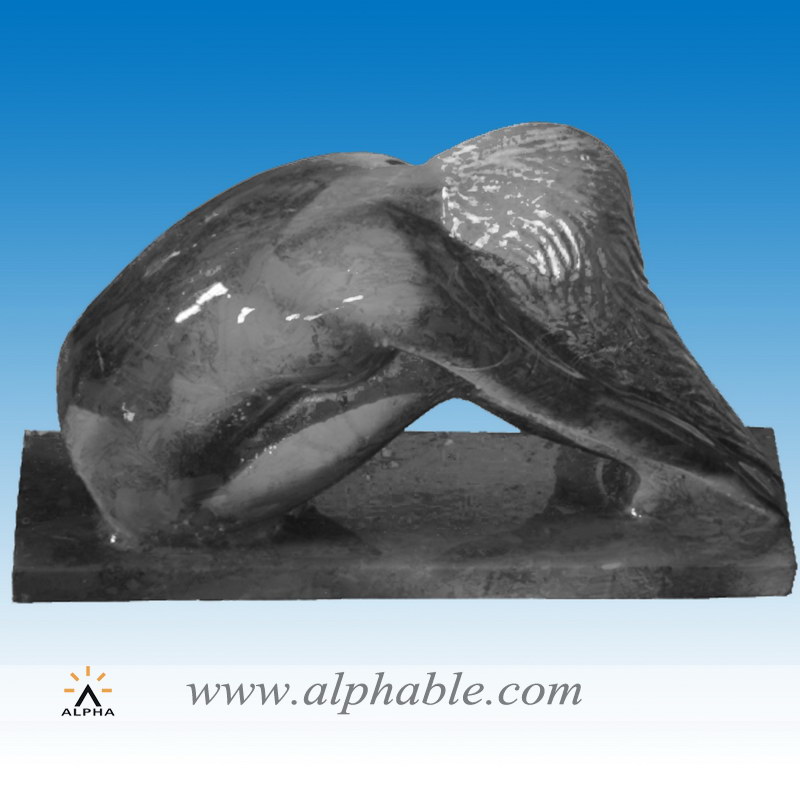 Marble abstract modern sculpture SAB-008, SAB-008
