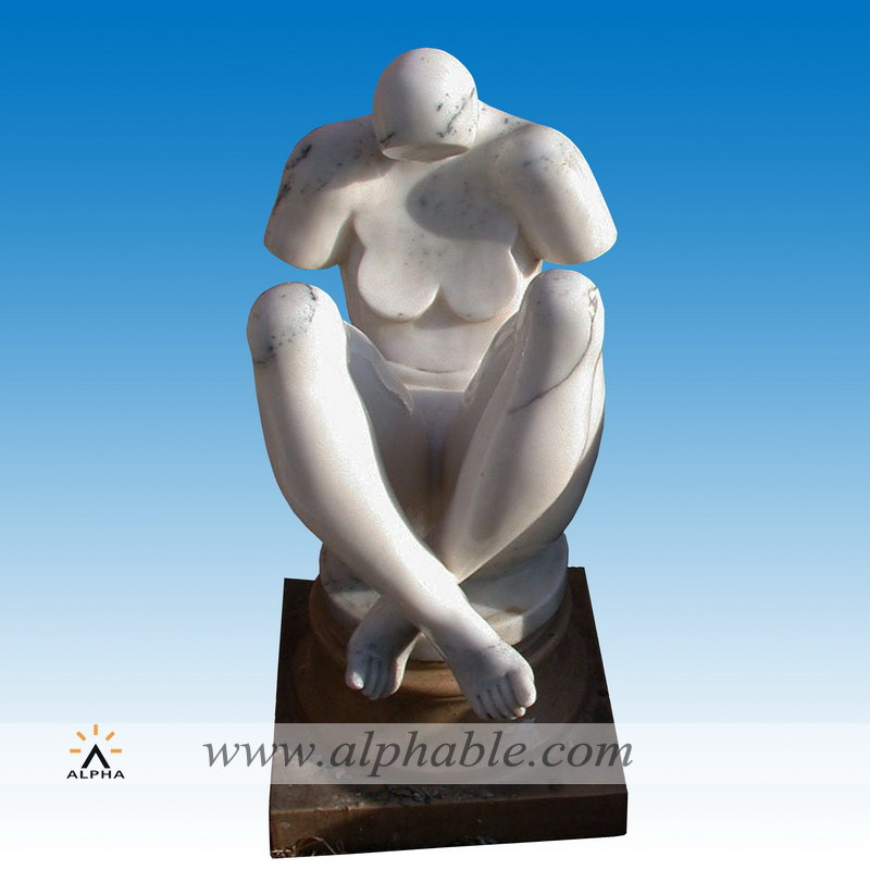 Marble abstract art sculptures SAB-009, SAB-009