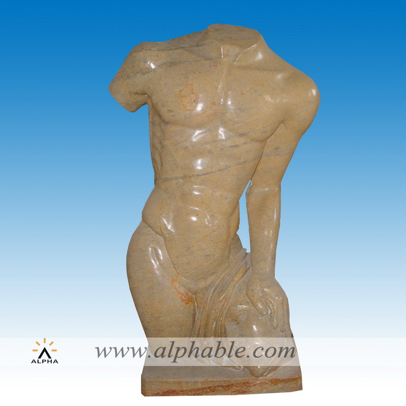 Marble abstract figure sculpture SAB-010, SAB-010