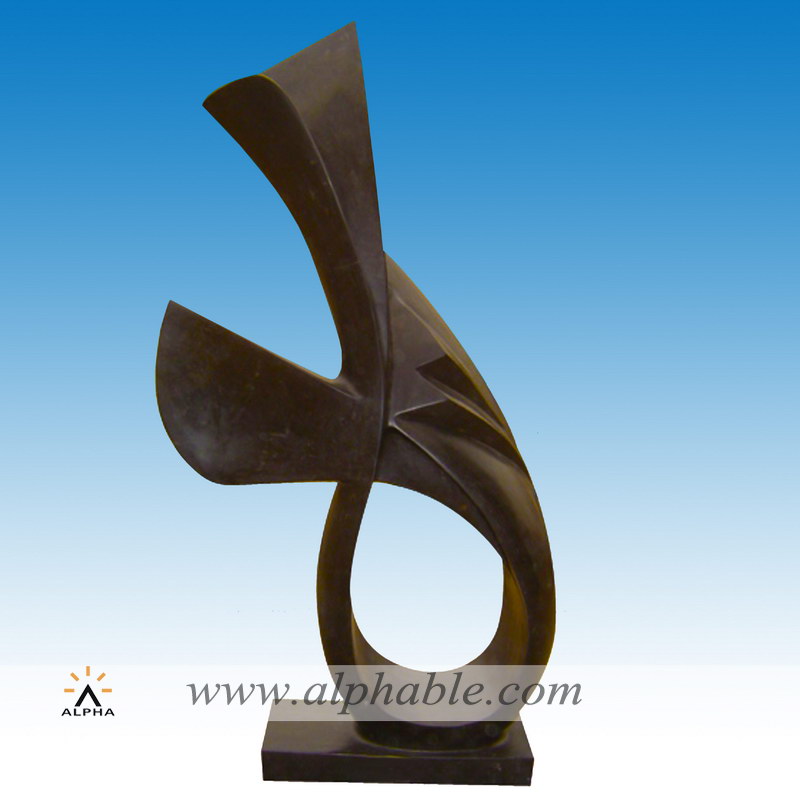 Marble abstract expressionism sculpture SAB-013, SAB-013