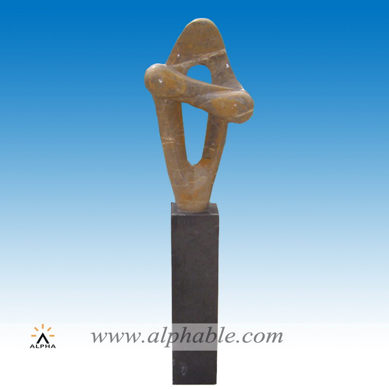 Marble contemporary abstract sculpture SAB-014, SAB-014