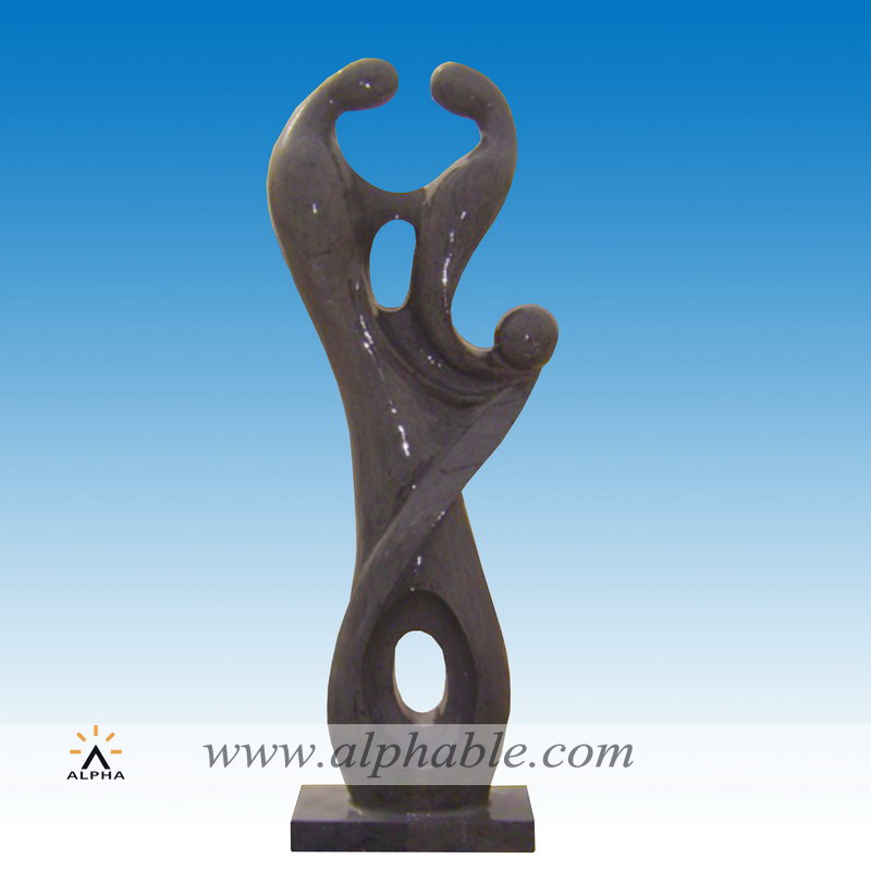 Marble abstract family sculpture SAB-017, SAB-017