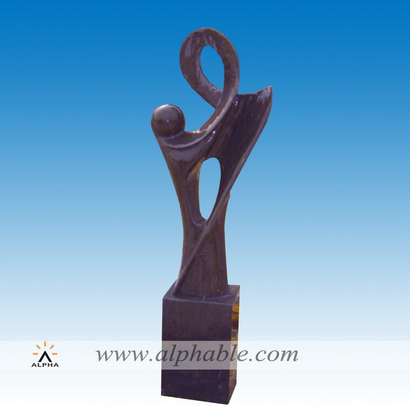 Marble large abstract sculpture SAB-018, SAB-018