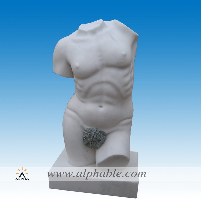 Marble abstract body sculpture SAB-021, SAB-021