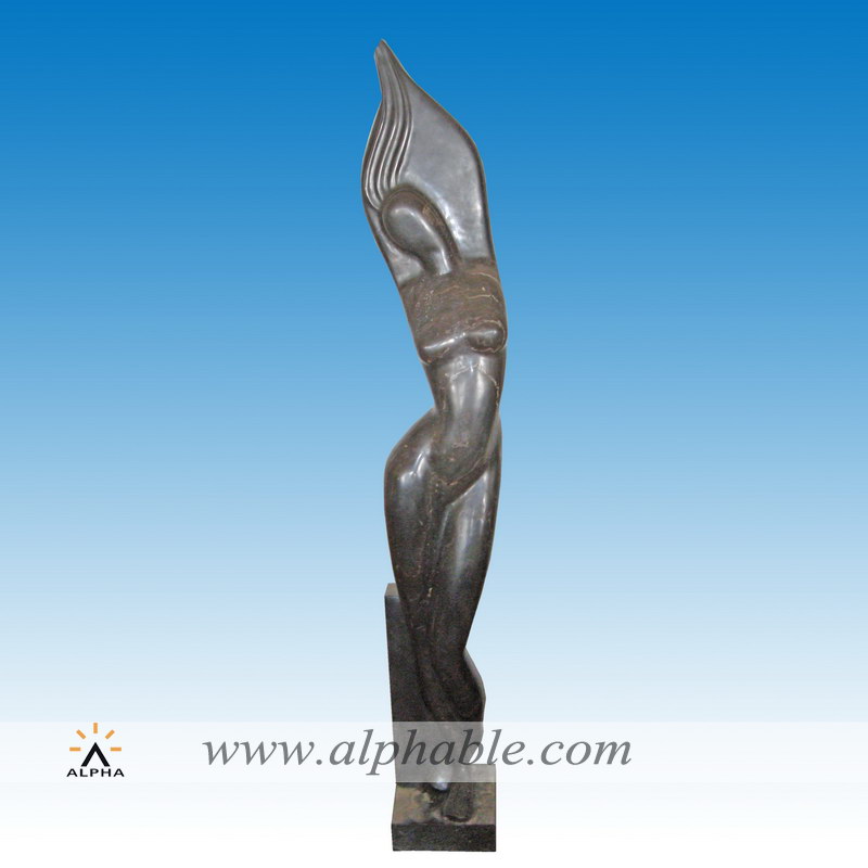 Marble abstract female sculpture SAB-026, SAB-026