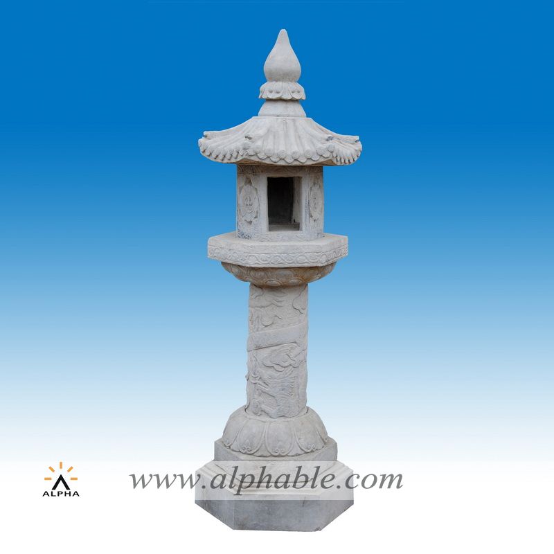 Antique stone lantern SAT-057