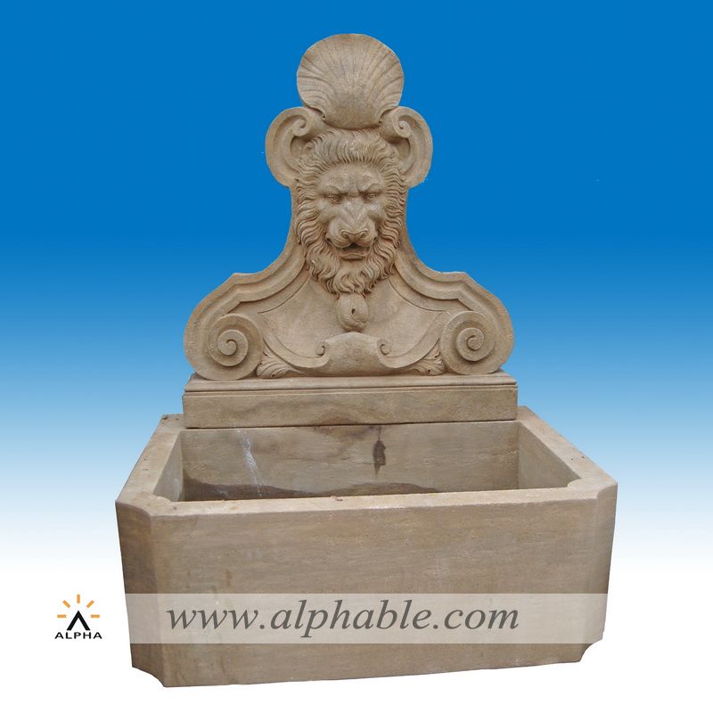 Garden lion water fountain SAT-009, SAT-009