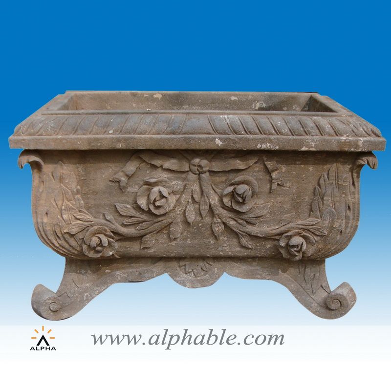 Stone flower trough SAT-014, SAT-014