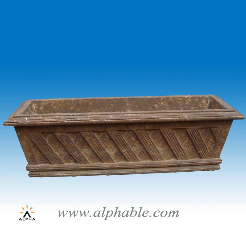 Antique flower trough SAT-015, SAT-015