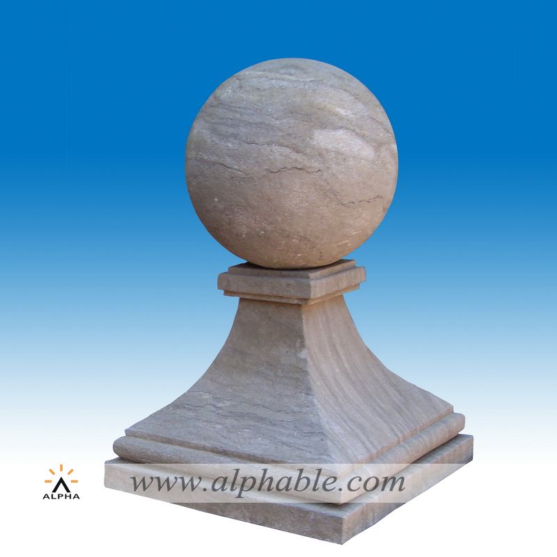 Pillar top stone balls SAT-030, SAT-030