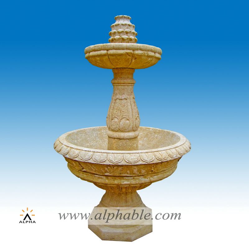 Stone birdbath fountains SAT-041, SAT-041