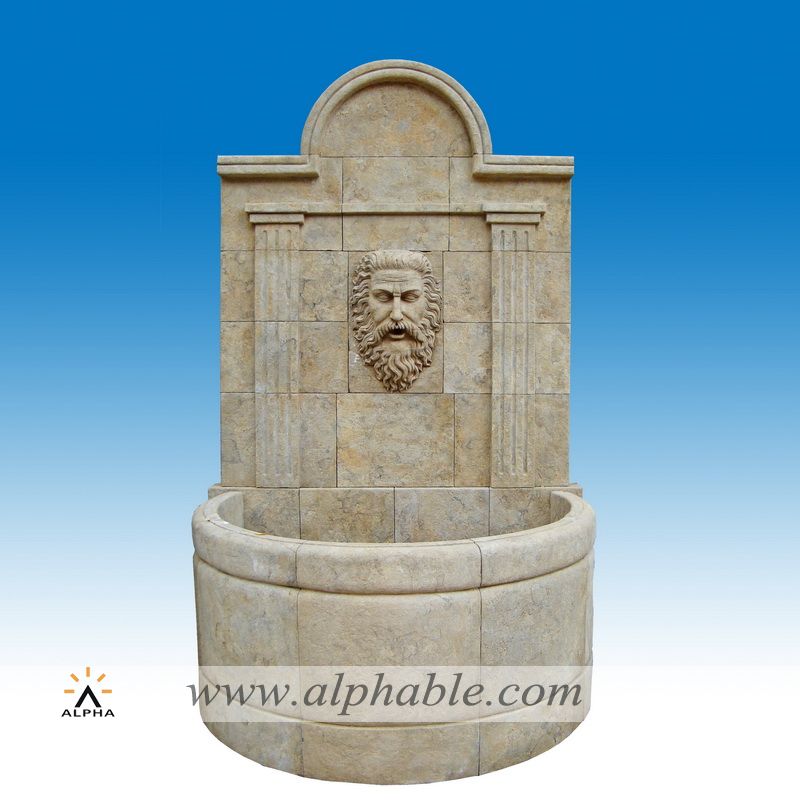 Antique outdoor wall fountain SAT-043, SAT-043