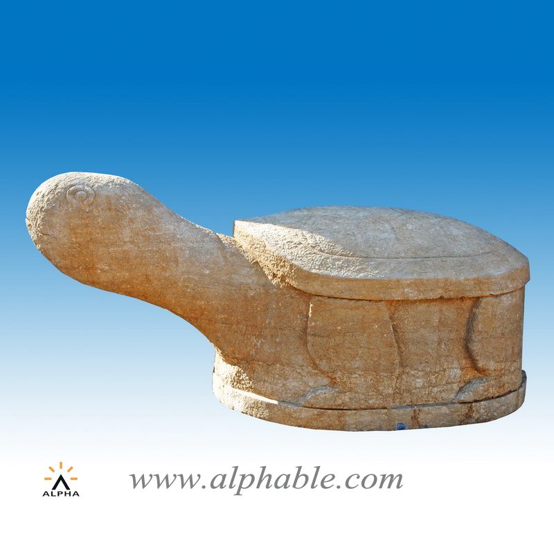 Stone turtle sculpture SAT-055, SAT-055