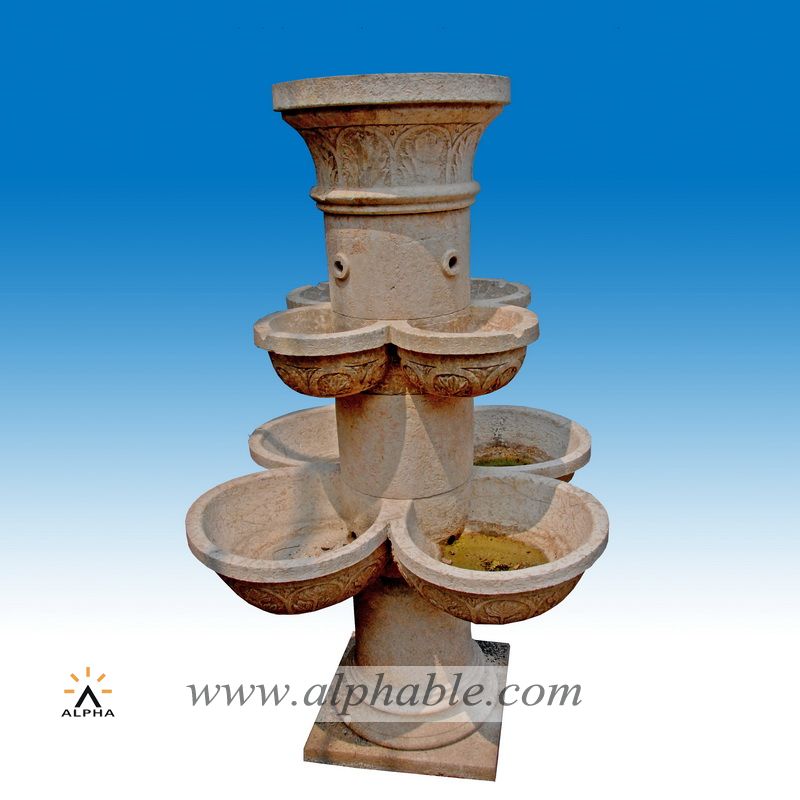 Stone bird bath fountain SAT-060, SAT-060