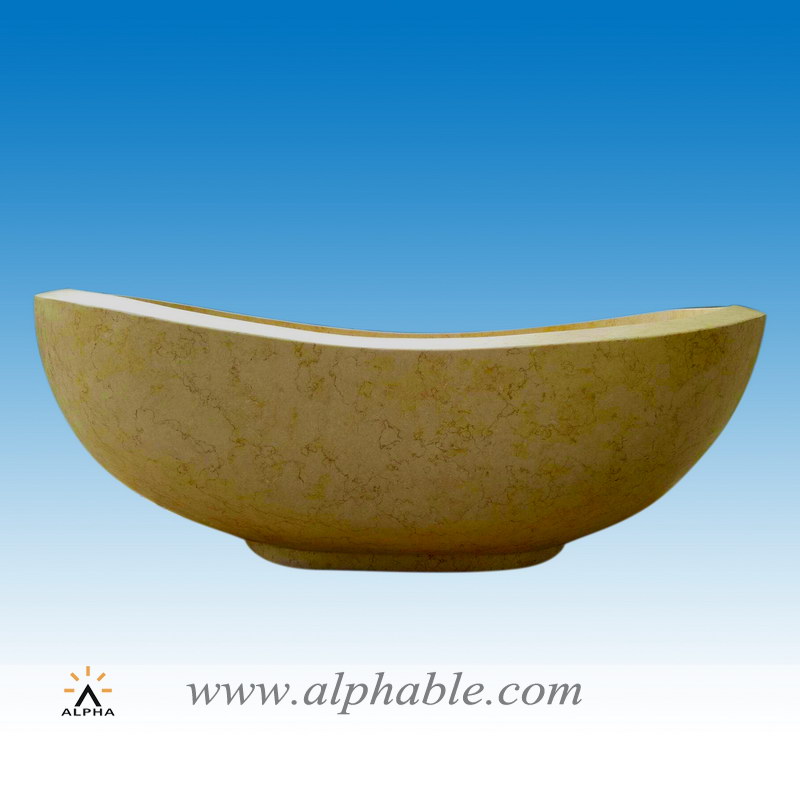 Beige marble bath tub ST-030, ST-030