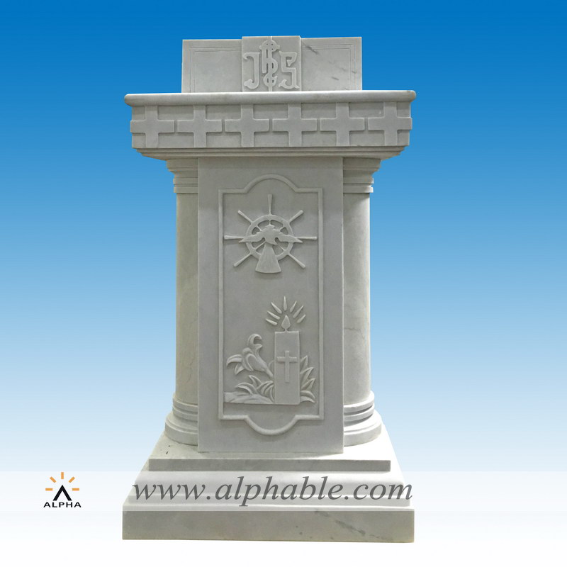 Carved stone ambo SCF-001, SCF-001