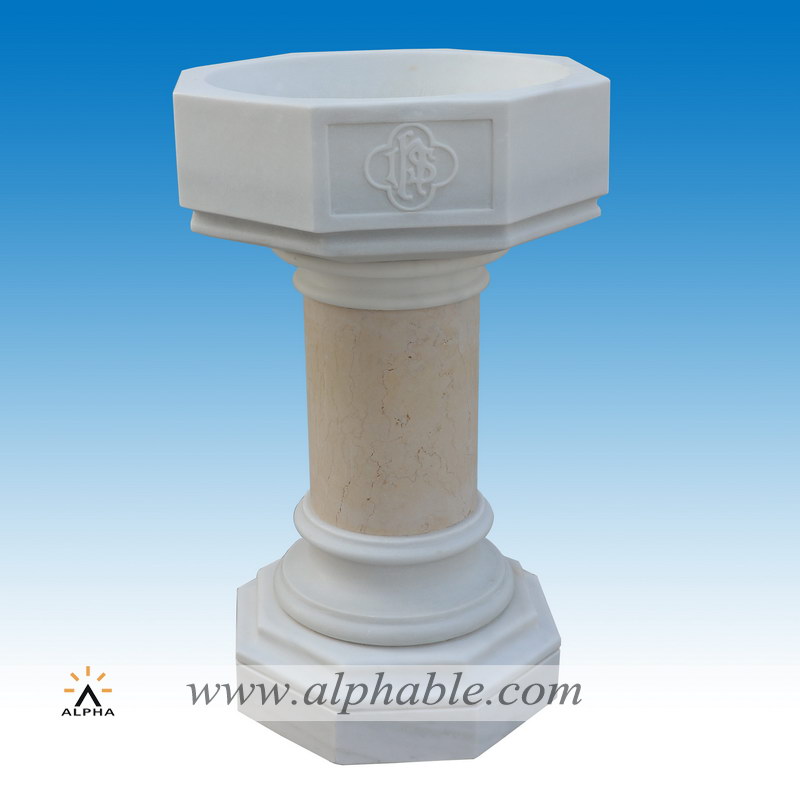 Catholic church marble font SCF-006, SCF-006