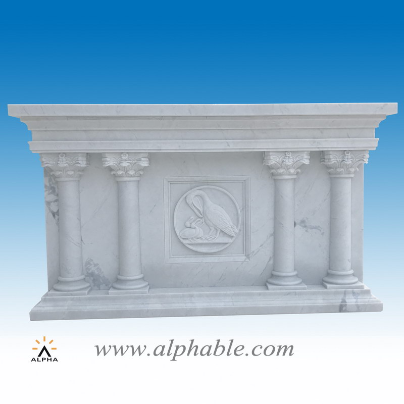 Tall marble altar table SCF-020, SCF-020