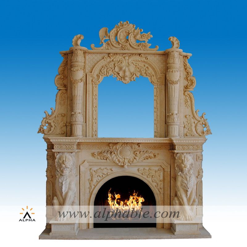 Traditional overmantel fireplace SF-188, SF-188