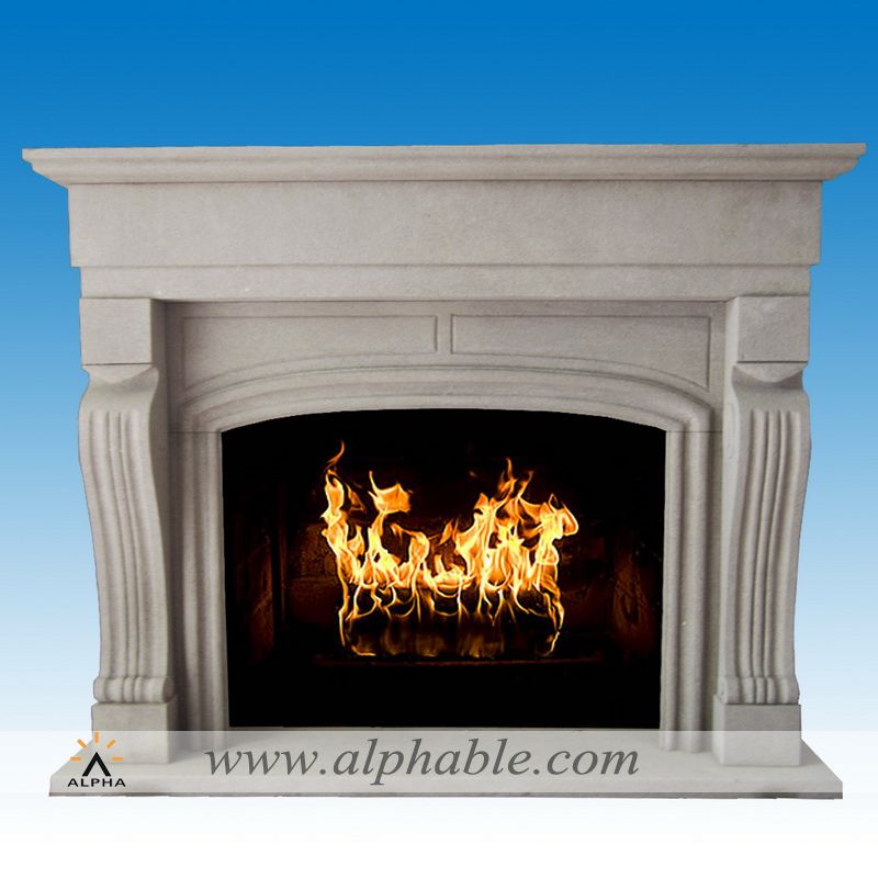 Sandstone Fireplace