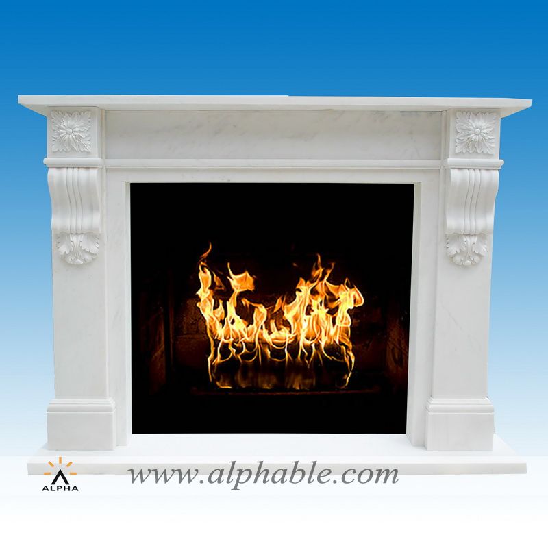 English Marble Fireplace, SF-048