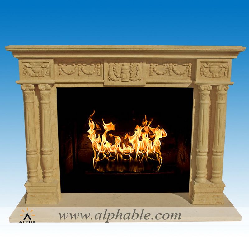 Stone Fireplace, SF-066