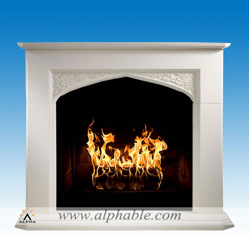 White mantelpiece SF-039, SF-039