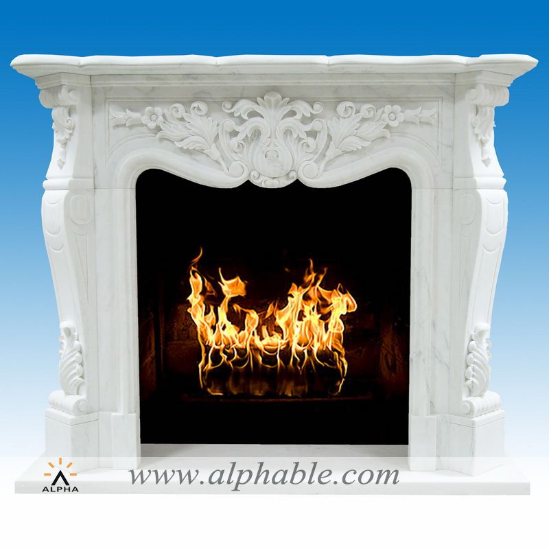 Louis XV French fireplace mantel SF-006, SF-006