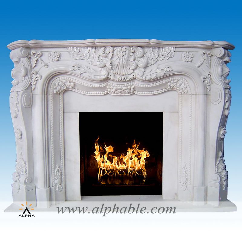 Marble fireplace mantel SF-021, SF-021