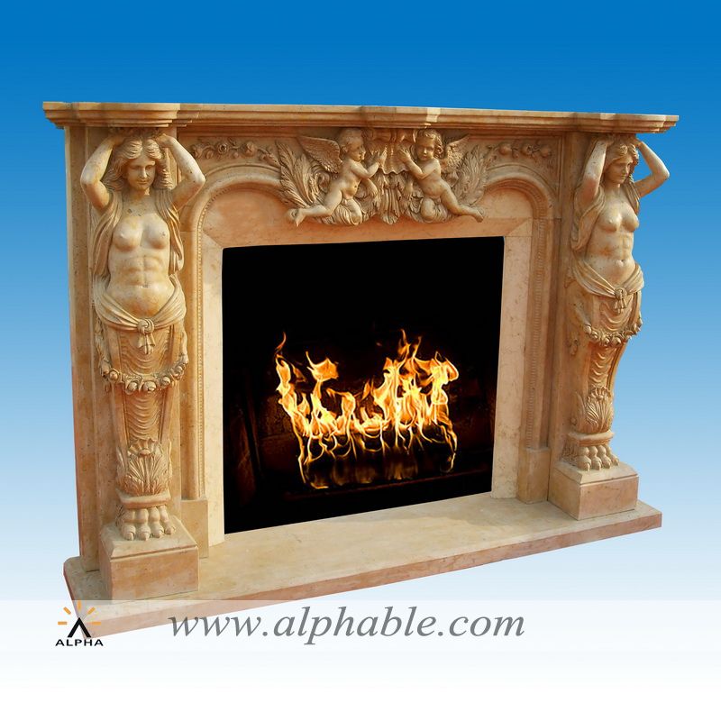 Greek fireplace surround SF-024, SF-024