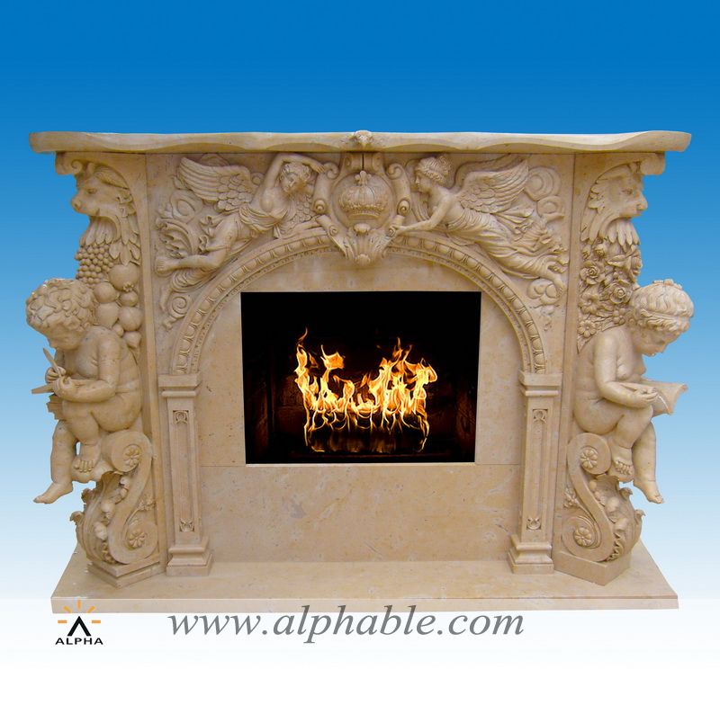 Custom French fireplace SF-117, SF-117
