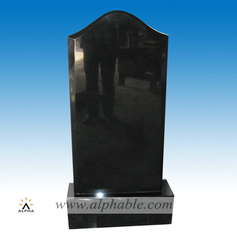 Black headstone SM-012, SM-012
