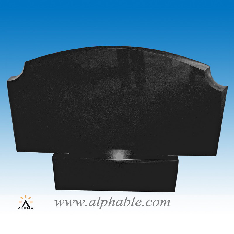 Absolute black granite tomb stones SM-014, SM-014