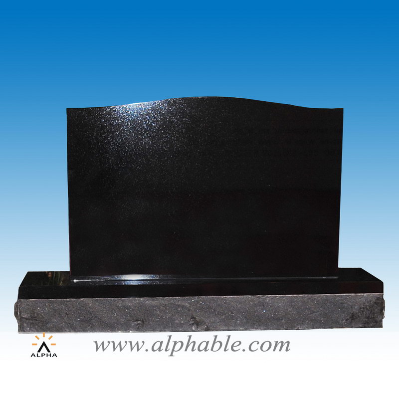 Granite upright headstones SM-020, SM-020