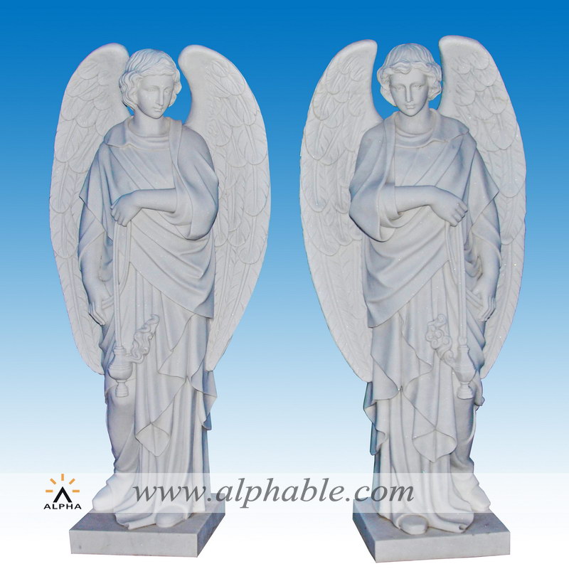 Stone angel statue SS-012, SS-012