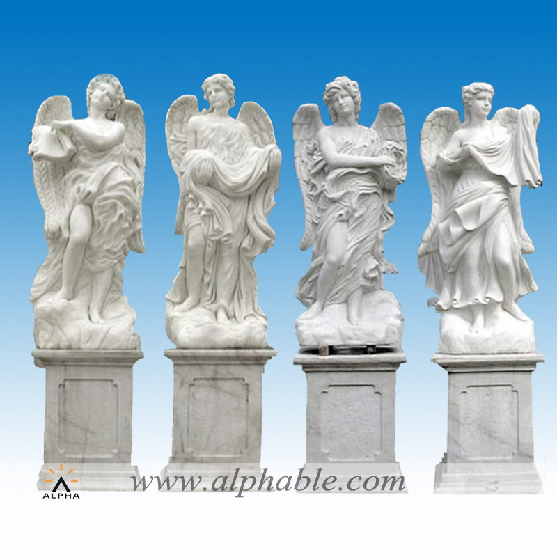 Stone angels for garden SS-033, SS-033