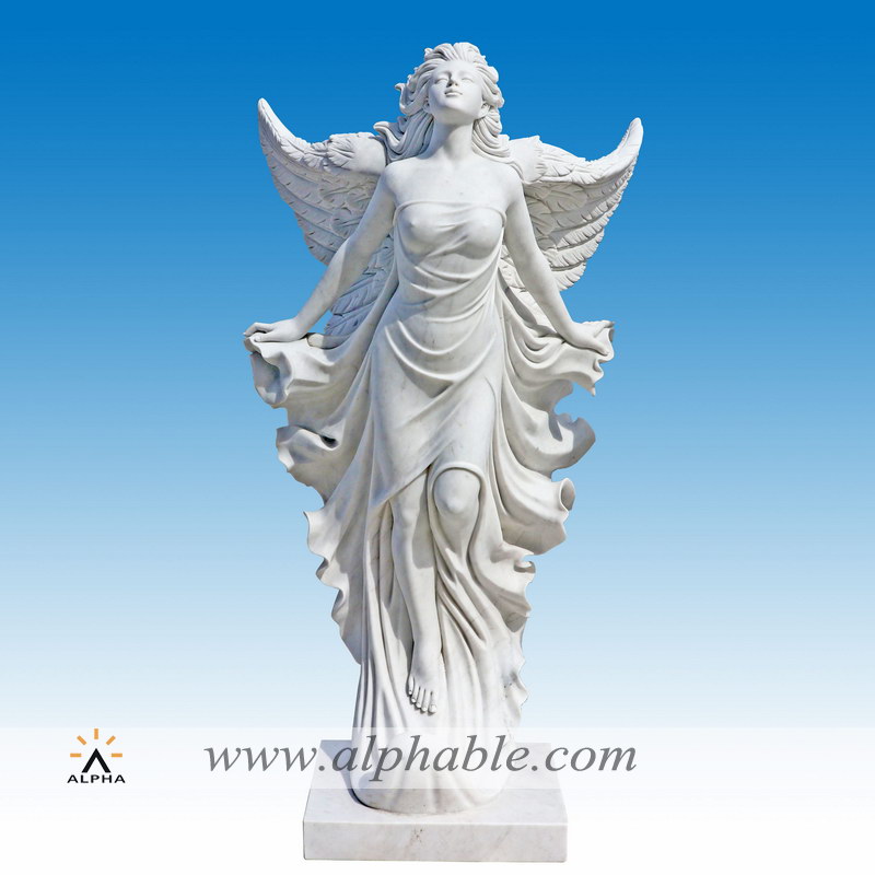 Marble angel yard decor, Marble angel yard decor SS-398