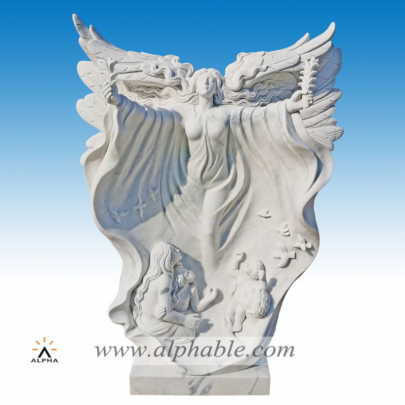 Marble angel of hope statue, Marble angel of hope statue SS-400
