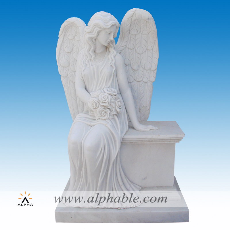 Graveyard stone angel monument, Graveyard stone angel monument SS-401